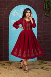 Kirtan Chidya Latest Fancy Designer Ethnic Wear Anarkali Kurti Collection